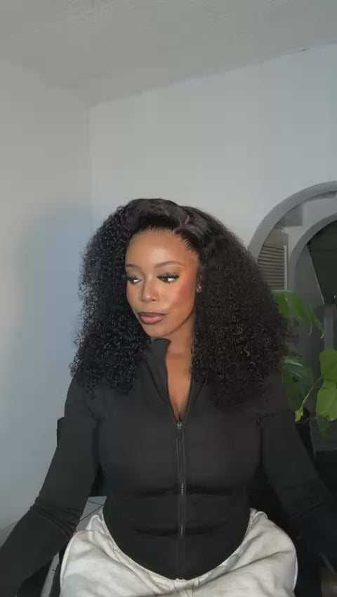 Double drawn italian curly 18inch